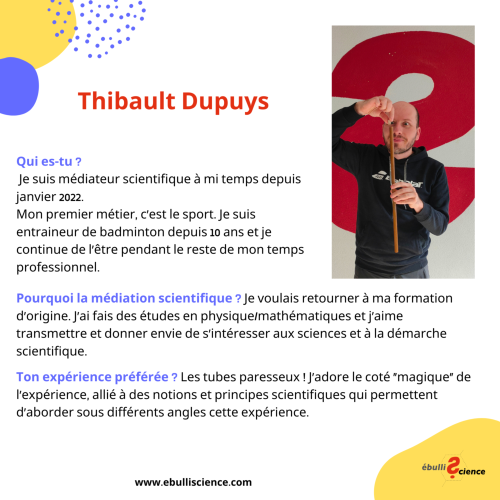 Portrait Thibault Dupuys