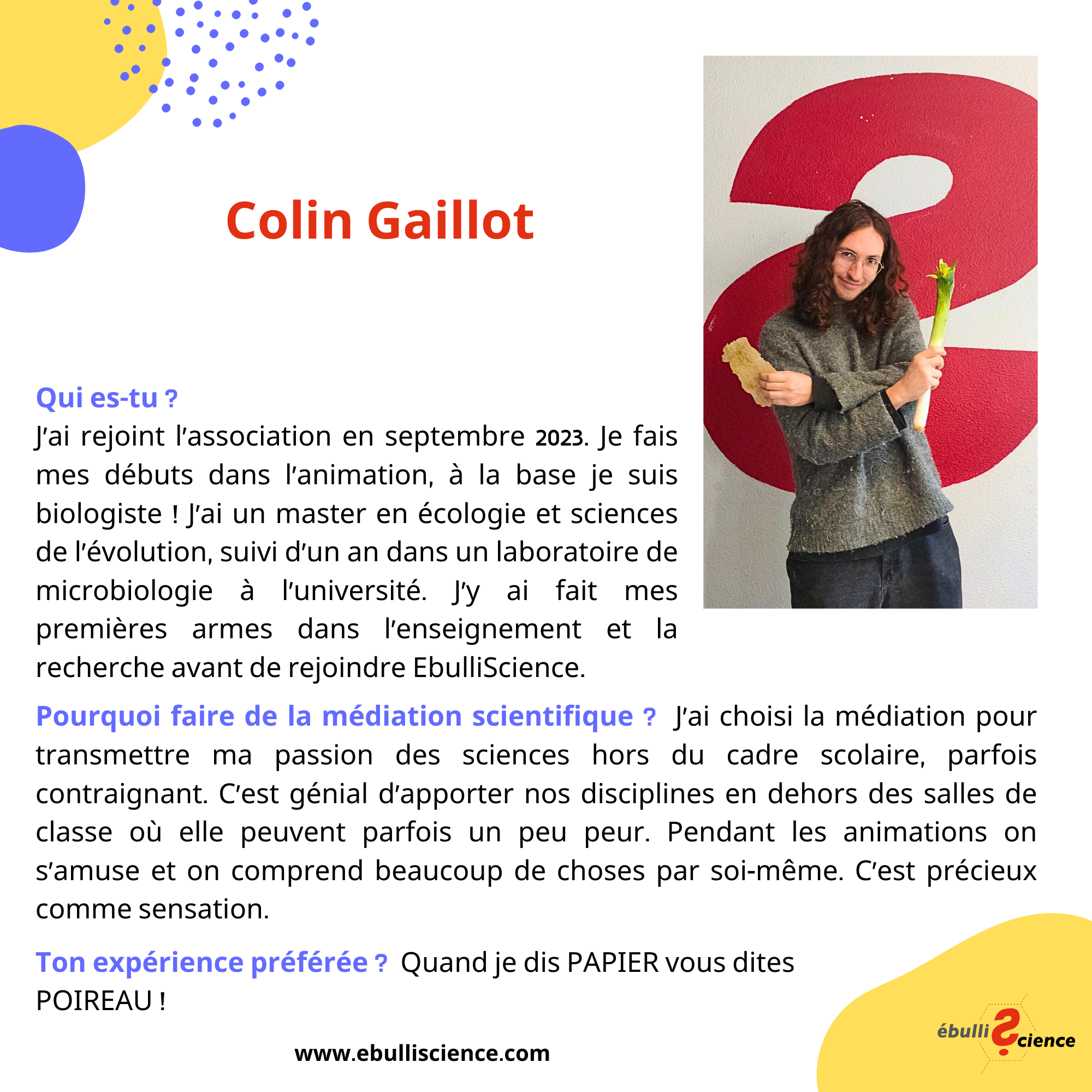 Portrait Colin Gaillot